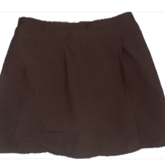 Royal Robbins Brown Nylon Skorts size 6 - Picture 1 of 6